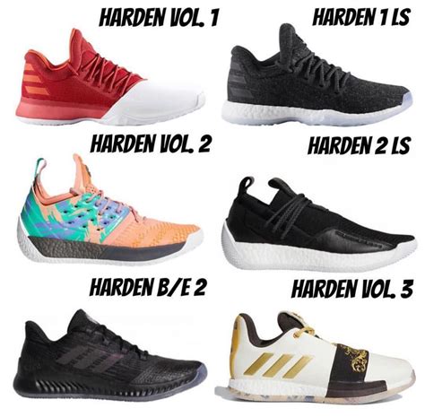 top 10 james harden shoes